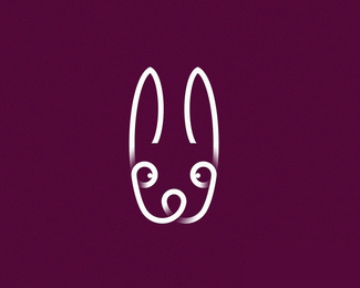 Rabbit兔子logo设计