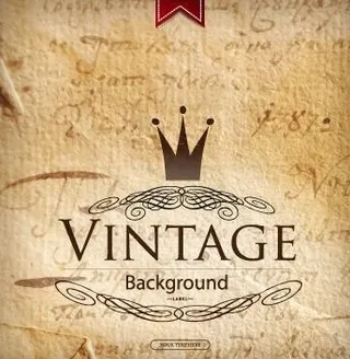 复古的羊皮纸垃圾背景矢量03