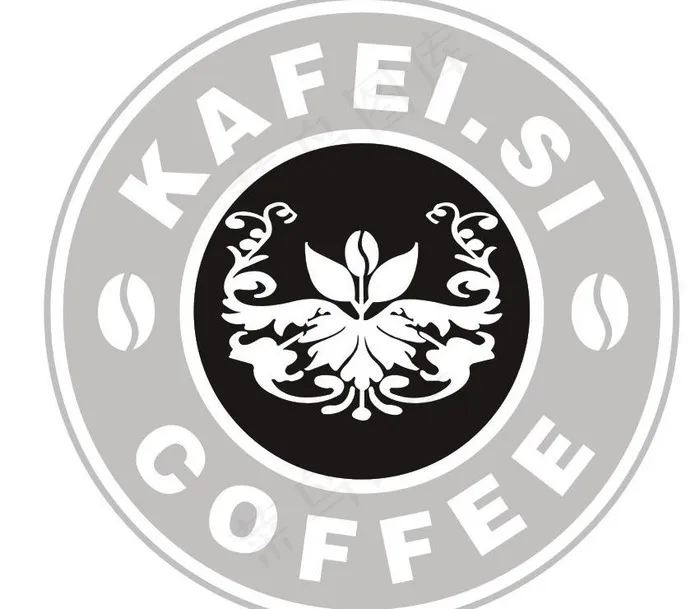 咔菲斯咖啡logo图片