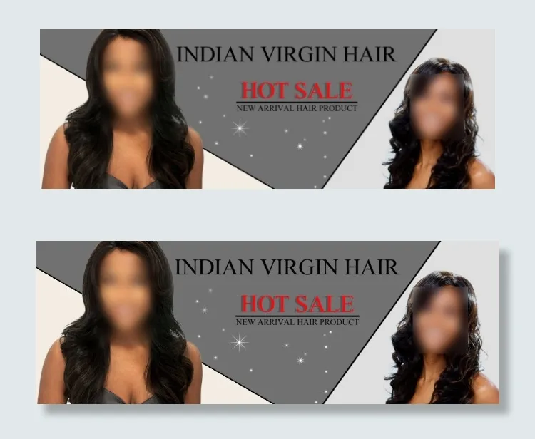 英文灰色主题美女淘宝海报设计psd模版下载