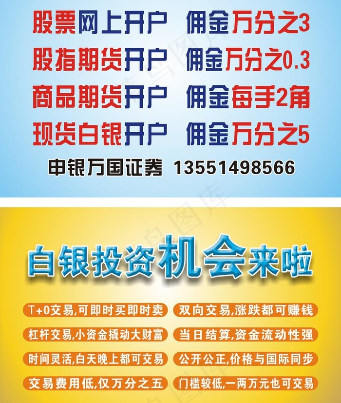 理财优惠卡图片cdr矢量模版下载