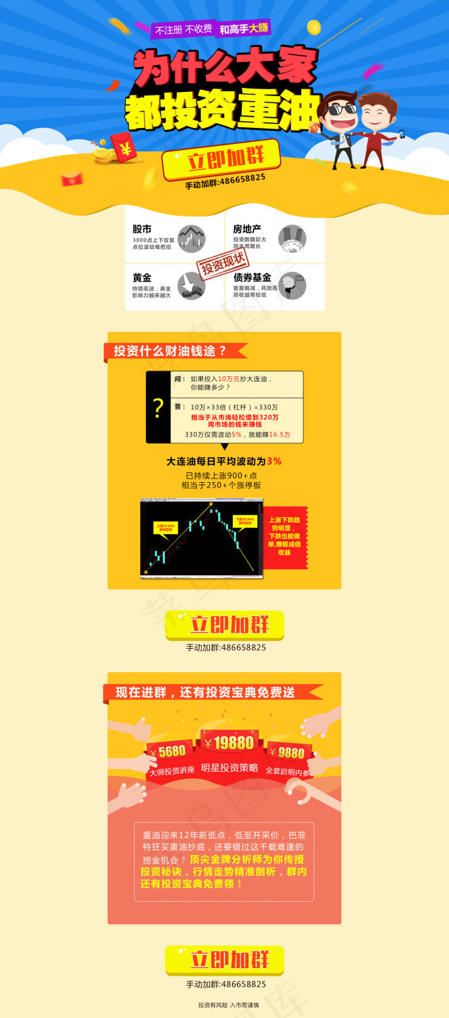 股票原油投资页面