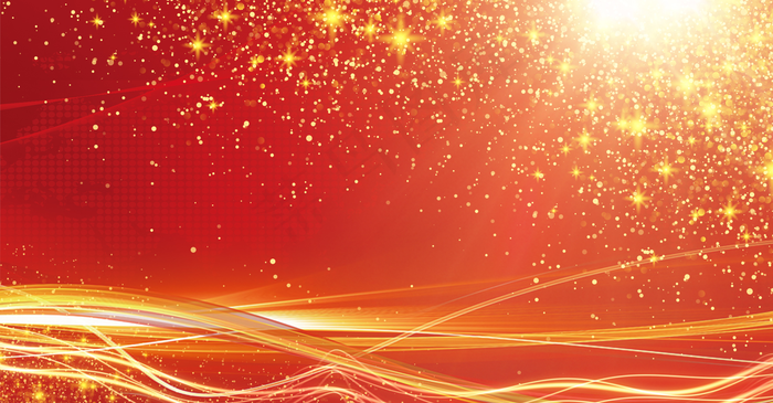 红色光效喜庆节日背景