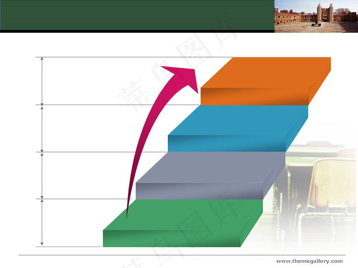 少儿教育课室PPT模板