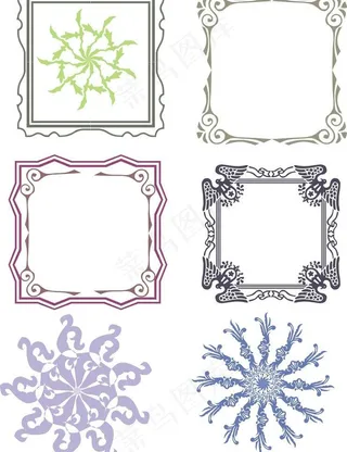 相框 画框 花边 花纹图片