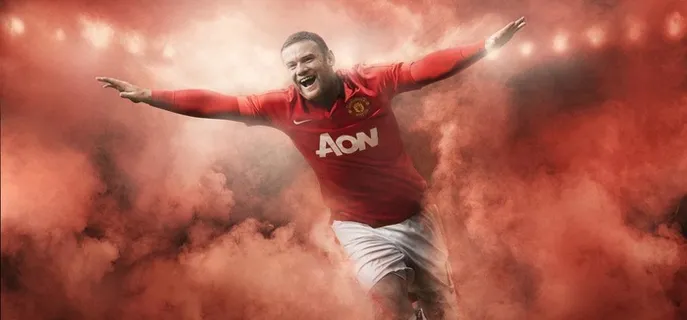 曼联队服广告图片