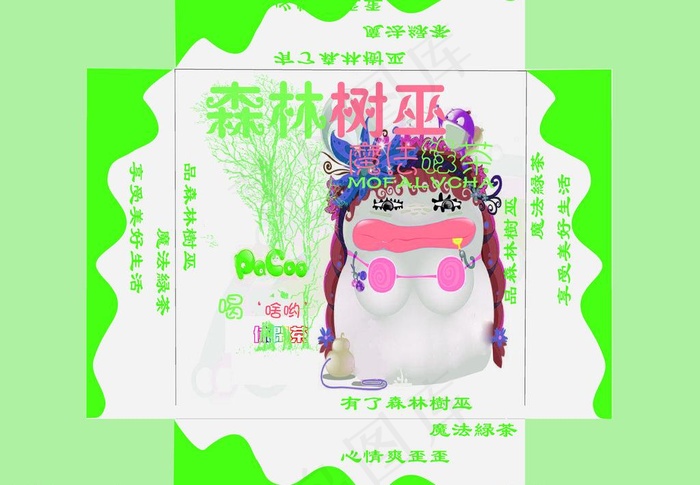 茶叶包装图片cdr矢量模版下载