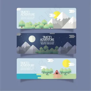 插画风植物素材