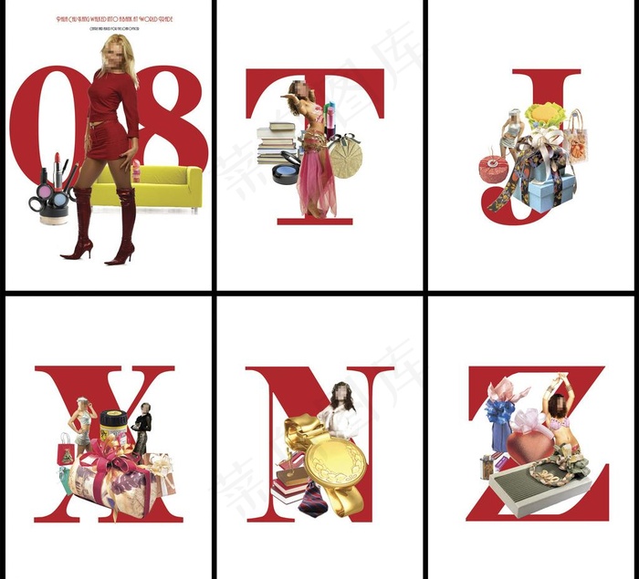 时尚 奢侈品 美女画册图片