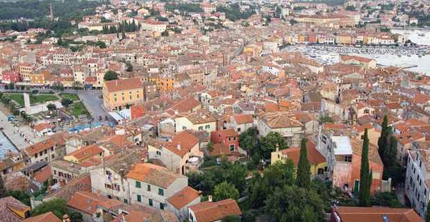 杜布罗夫尼克城市鸟瞰