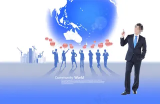 高清PSD分层素材走向未来