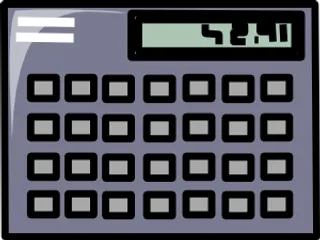 科学计算器图标剪贴画