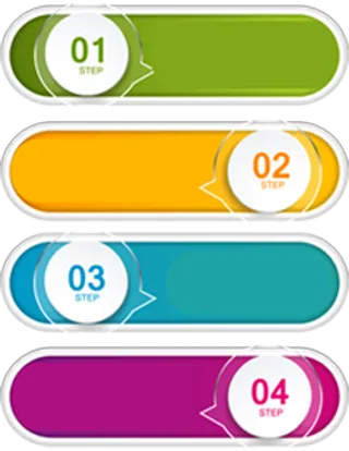 PPT数字目录序列免扣素材