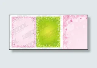 梦花边矢量素材