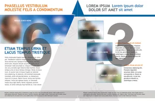 欧美英文商业版式画册PSD模