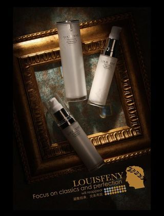 路易芬尼化妆品相框图片