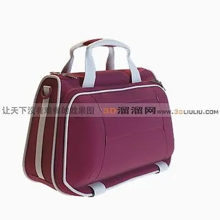 3D行李包模型