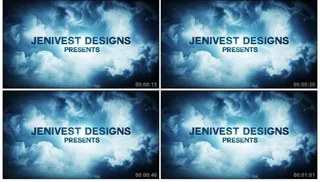 蓝色云朵视频素材