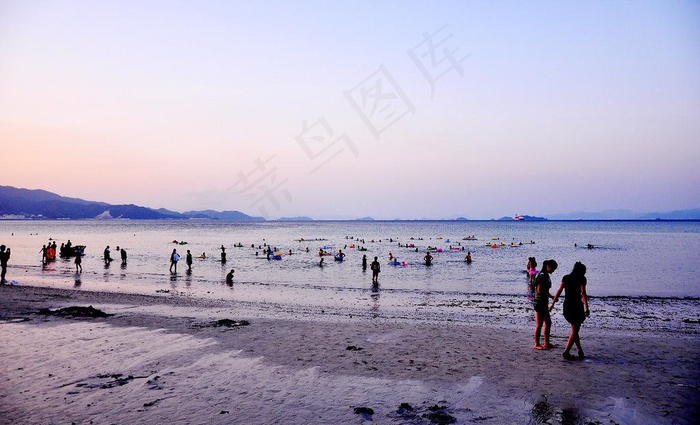 海边城市图片