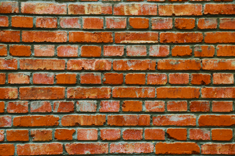 红砖墙背景图片