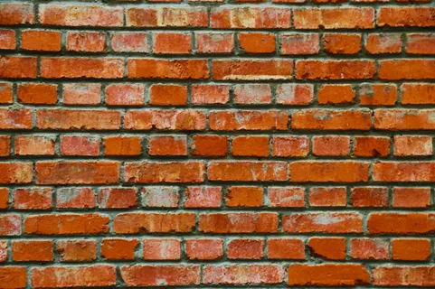 红砖墙背景图片