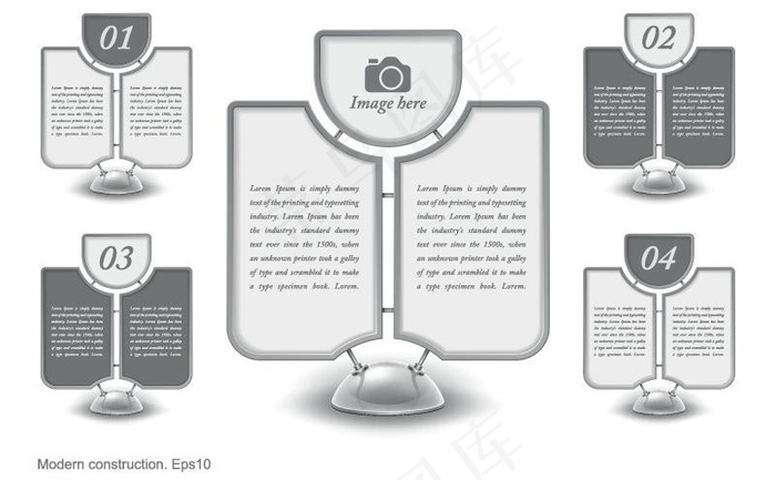 空白广告牌图片eps,ai矢量模版下载