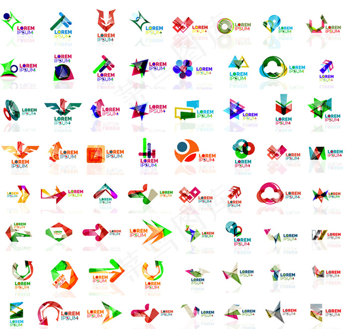 精美个性LOGO设计大全矢量素材eps,ai矢量模版下载