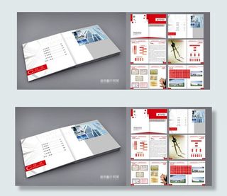 建筑画册矢量素材