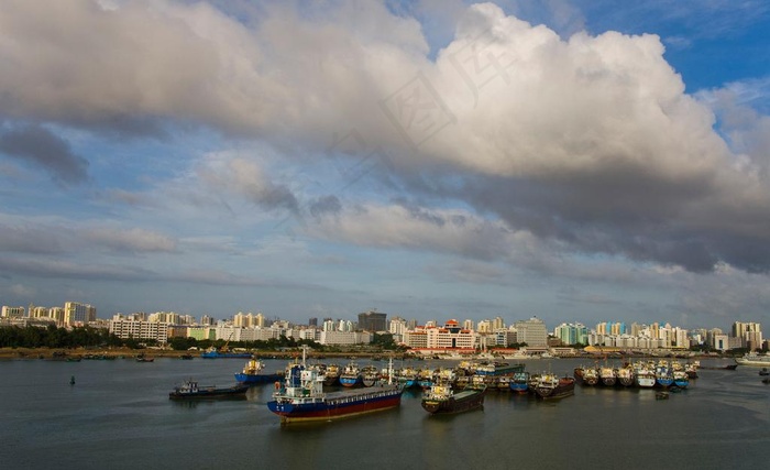 海口 城市远景图片