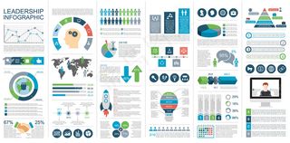 多元化创意商务信息图表设计矢量素材