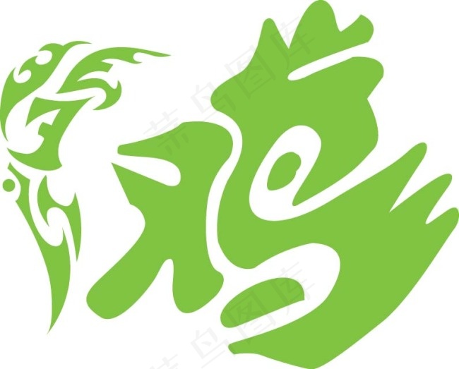 鸡ai矢量模版下载