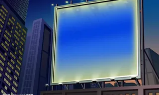 鼠绘大屏幕广告牌图片