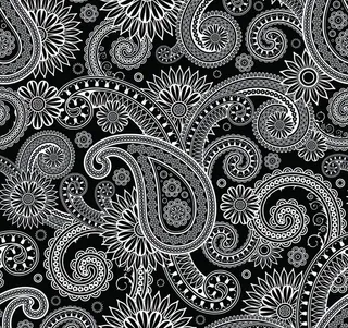 欧式花纹背景图片