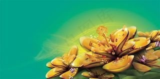 金融理财海报psd