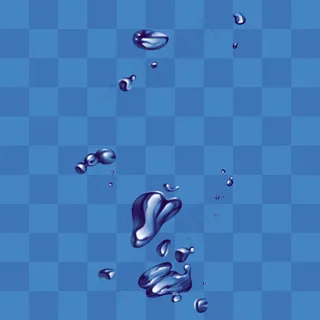 水珠系列psd素材-13