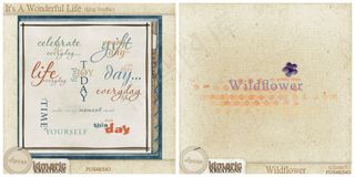 剪贴风装饰字体素材