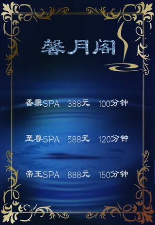 spa海报