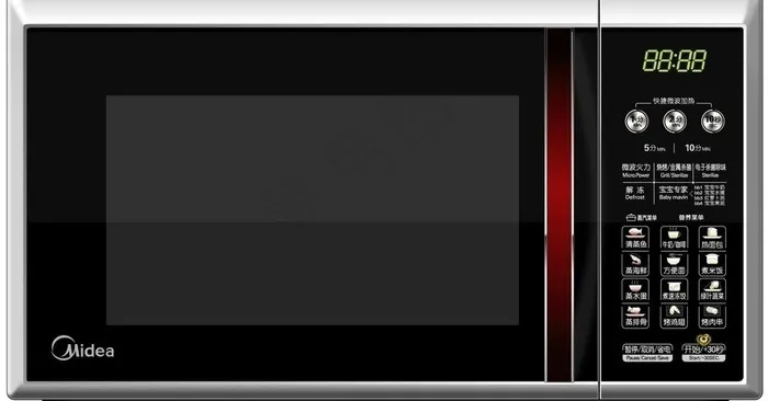 美的 数字化 轻触键 微波炉图片