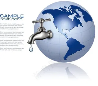 地球水轮头图片