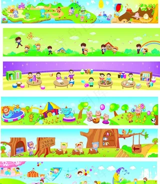 儿童卡通模板图片