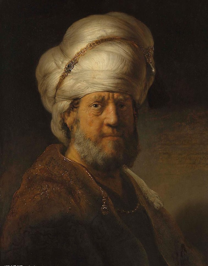 伦勃朗的一幅作品图片