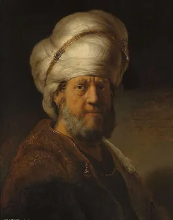 伦勃朗的一幅作品图片