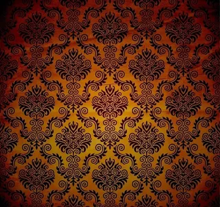 欧式花纹墙纸图片