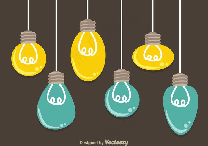 灯具设计图eps,ai矢量模版下载