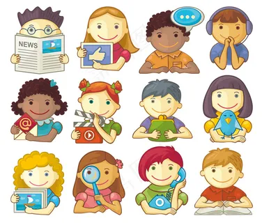 ui简约人物图标素材