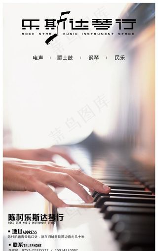 乐斯达琴行海报