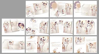 婚纱相册模板 源文件