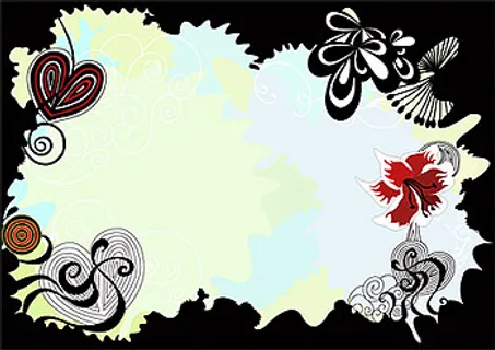 彩色花边矢量素材的趋势