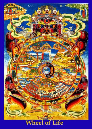 高清生命轮回图图片