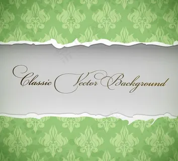 欧式花纹背景图片